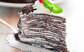 Per Fare Delle Torte Spettacolari A Volte Basta Davvero Poco La Torta Di Crepes Al Cioccolato E Facilissima Da Fare Ma Vi Dar Idee Alimentari Torte Cioccolato