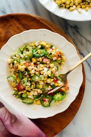 Cooking canned corn can be super simple, or you can spice it up with a specific if you add a pat of butter to it and heat it, you got something pretty tasty. Garden Fresh Corn Salad Recipe Cookie And Kate