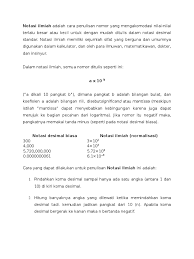 Beli online kalkulator yang kamu butuhkan di jakartanotebook. Notasi Ilmiah A Dikali 10 Pangkat B