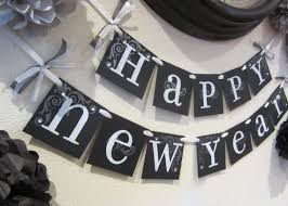 New Year S Decor I Could Make This Whbm Feelbeautiful New Years Eve Decorations New Years Eve Happy New Year Banner