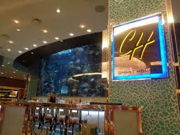 Sign And Fish Tank Picture Of Chart House Las Vegas