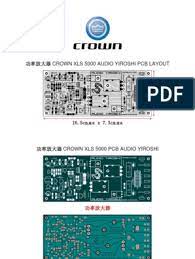 Crown audio xls 5000 user manuals. Crown Xls 5000 Audio Yiroshi Pcb Audio Amplifier Diy Amplifier Crown Amplifier