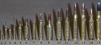 Rifle Calibers Smallest Online Charts Collection