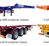 Skeletal Trailer for Sale - 20ft & 40ft Container Chassis ...