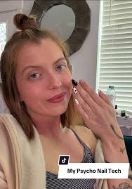 Replying to @Lai Lai My psycho nail tech ⚠️ I’ve seen a few videos of  people saying the actual word instead of PDF file so I’m hoping this video  stays up. This video is for educational purposes and ...