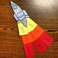 Et Word Family Rocket Literacy Word Family Activities Kindergarten Word Families Word Families
