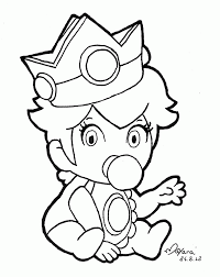 School's out for summer, so keep kids of all ages busy with summer coloring sheets. Princess Daisy And Peach Coloring Pages Coloring Home