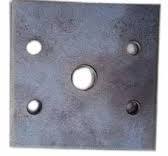 Mild Steel Square Props Base Plate, For Building Construction