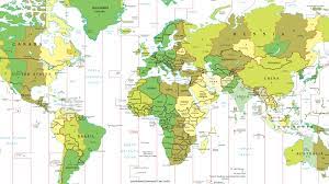 Time Zone Deviants Part I The Strangest Time Zones In The World Time Zone Map World Time Zones Standard Time Zones