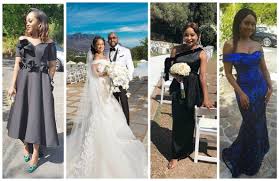How about the best celebrity wedding jumpsuit! More Photos Celebrity Guests At Bank W Adesua S Wedding Wedding Digest Naija Blog