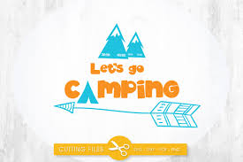 Download Let S Go Camping Graphic By Prettycuttables Creative Fabrica PSD Mockup Templates