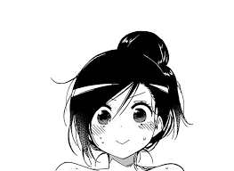 Black And White Anime Aesthetic Png Bokutachi Wa Benkyou Ga Dekinai Fumino Furuhashi We Never Learn Dark Anime Anime Expressions Aesthetic Anime