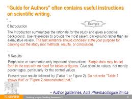 If no template is yet available for this journal, please follow the format of the sample references and citations. Elsevier Author Workshop Template Ppt Download