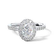 Browns Jewellers Halo Diamond Ring Brown Engagement Rings Oval Halo Diamond Ring
