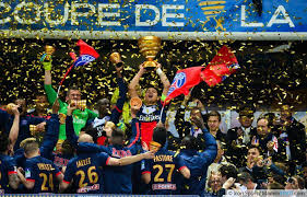 Privé de grenier, gourcuff et umtiti, l'ol a profité de sa main mise sur le milieu de. Photos Foot Joie Psg Thiago Silva 19 04 2014 Lyon Psg Finale Coupe De La Ligue 2014