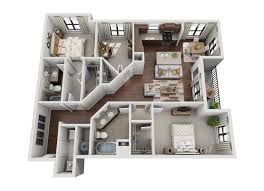 1 2 Bedroom Buckhead Atlanta Apartments 92 West Paces Sims House Plans Apartment Floor Plans House Plans