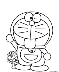 So it is not surprising that many children want to color the doraemon coloring pages as a display in their room. Big And Litte Doraemon Cartoon S615a Coloring Pages Printable
