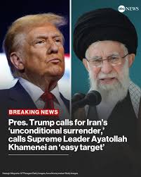 BREAKING: President Trump wrote a threatening post