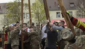 41st Field Artillery Brigade Celebrates Inaugural Maypole Celebration