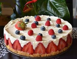 Cheesecake Aux Fruits Rouges A Ma Facon Cuisine Recette Cheesecake