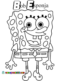Dibujos Para Colorear Bob Esponja