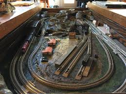The hack includes the liatorp coffee table with glass top and pull out drawer that was modified to include an n scale model train set. Coffee Table Z Scale Train Layout Z Scale Trains Train Layouts Model Train Layouts