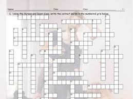 Easy crossword puzzles provide great language practice. Present Simple Tense Verb Be Interactive Crossword Puzzle For Google Apps Teaching Resources