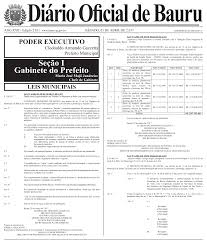 Seção I Gabinete do Prefeito