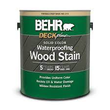 See more ideas about deck stain colors, behr deck over colors and deck colors. Solid Color Waterproofing Wood Stain Behr Deckplus Behr