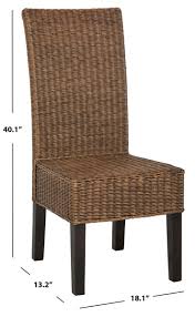 Our natural rattan chairs are framed in high quality natural rattan poles. Sea8013c Set2 Dining Chairs Furniture By Safavieh