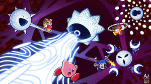 I drew Void Termina (core) a year ago, so I drew Void Soul yesterday. :D :  r/Kirby
