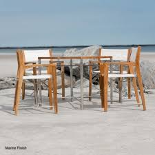 Odyssey Stainless Steel Folding Dining Set Westminster Teak Outdoor Furniture Westminster Teak Teak Teak Furniture