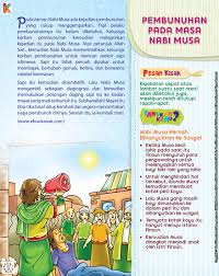 Nabi Musa Menghidupkan Orang Meninggal Buku Cetak Literasi Buku Anak
