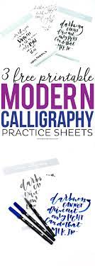 You'll also be learning how to make florals with your strokes. Modern Calligraphy Printable Worksheets Complete Brush Calligraphy Guide Style P2 Craft Supplies Tools Printing Printmaking Delage Com Br