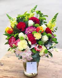 Is Finically Friday Carnation Snapdragon Tulip Get Us Ready For Mother S Day Flowers Flower Flowerjar Flowers In Jars Carnations Snapdragons