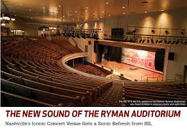 Geoffrey charles ryman (born 1951) is a writer of science fiction, fantasy and slipstream fiction. Why The Ryman Auditorium Selected Jbl To Ensure Optimum Acoustics For Every Seat In The House Harman Professional Solutions Insights