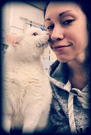 I began volunteering at Cat Angels after my sweet kitty of 14 years passed.  I knew I needed an outlet for the love I once gave my kitty and I was  miserable