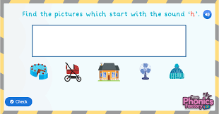 Phonics Phase 2 H Sound Game In The Phonics Factory Classroom Secrets Kids