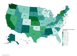 Map Richest Persons Net Worth In Each State Infographic