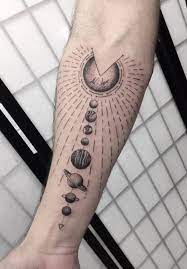 90 Amazing Solar System Tattoo Designs And Ideas With Meaning