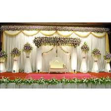 For couples who are a fan of a minimalistic and contemporary look with an elegant feel, our wedding stage inspirations can be your visual references to have the most memorable decoration at your special day. Decoration Material Stage Decoration Material Wholesale Trader From Pune