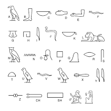 Horus Translator Font Great Scotts Ancient Egypt