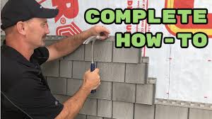 Lp smartside products combine the beauty of cedar grain and outstanding performance. How To Install Vinyl Shakes Siding Youtube