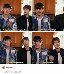 Taehyung And Jin About Their Fight Scene In Bs T Japanese Version Music Video Bloodsweatandtears Bts Memes Bts Facts Bts Boys Bts
