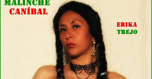 Bitácora del webmaster de Mexicanos en España: La artista mexicana Erika  Trejo presenta en Murcia el performance "Malinche Caníbal"