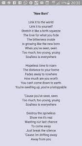 Muse New Born Lyrics Emo Music Ramin Karimloo