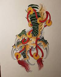 Another Claw Flash Available Dragonclaw Neojapanese Tattoostrasbourg Tattoo Irezumicollective Ironclawstrasbo Y TÆ°á»ng Hinh XÄm Hinh XÄm Nháº­t Hinh XÄm Japanese koi and dragon tattoo sleeve by @goshu34. another claw flash available