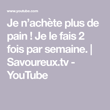 Epingle Sur Pain