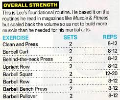 bruce lee workout secrets revealed pop workouts