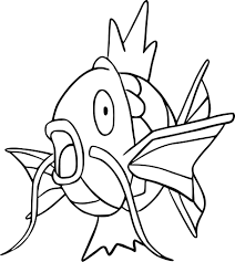 Dessins à imprimer pokemon ex à colorier imprimer une. Coloriage Magicarpe Pokemon A Imprimer